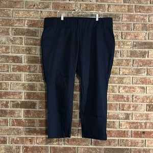 Navy Pull On Pant
